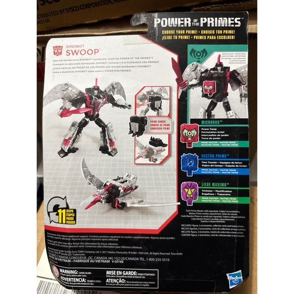 Transformers Power of the Primes Dinobot Swoop Deluxe Class Action Figure Hasbro - Picture 2 of 2